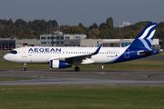 Aegean Airlines Airbus A320-232 (SX-DNA) at  Hamburg - Fuhlsbuettel (Helmut Schmidt), Germany