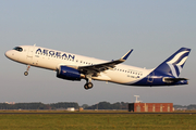 Aegean Airlines Airbus A320-232 (SX-DNB) at  Amsterdam - Schiphol, Netherlands