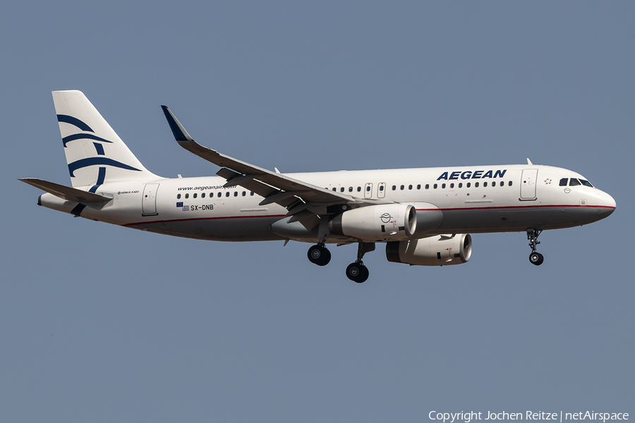 Aegean Airlines Airbus A320-232 (SX-DNB) | Photo 245832