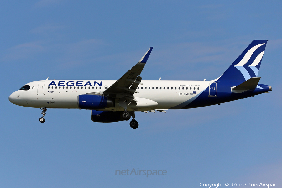 Aegean Airlines Airbus A320-232 (SX-DNB) | Photo 466122