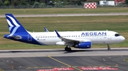Aegean Airlines Airbus A320-232 (SX-DNB) at  Dusseldorf - International, Germany