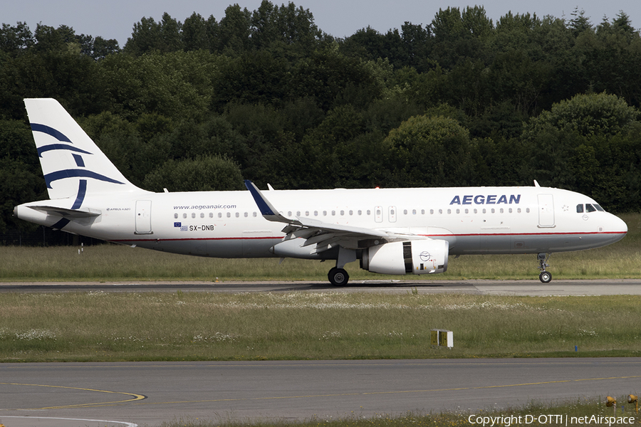 Aegean Airlines Airbus A320-232 (SX-DNB) | Photo 140768