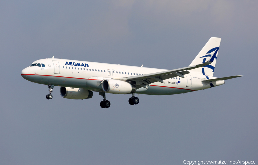 Aegean Airlines Airbus A320-232 (SX-DNB) | Photo 163775