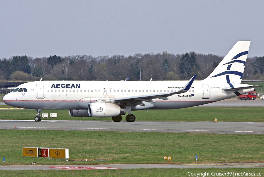 Aegean Airlines Airbus A320-232 (SX-DNB) | Photo 206694