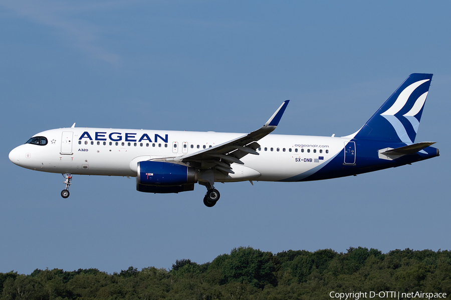 Aegean Airlines Airbus A320-232 (SX-DNB) | Photo 518774