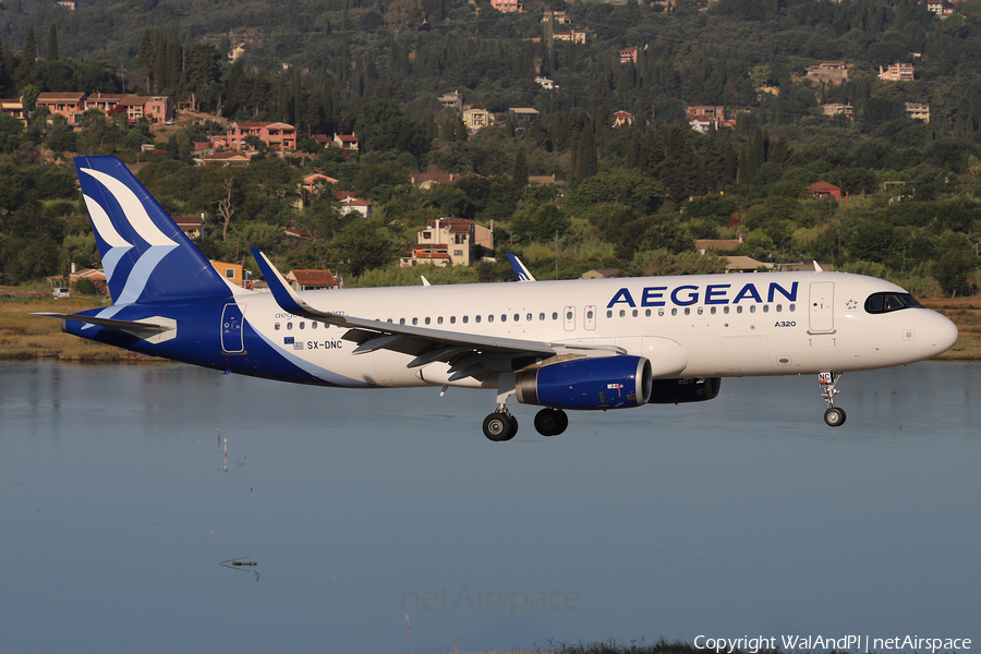 Aegean Airlines Airbus A320-232 (SX-DNC) | Photo 460984