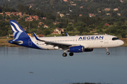 Aegean Airlines Airbus A320-232 (SX-DNC) at  Corfu - International, Greece