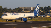 Aegean Airlines Airbus A320-232 (SX-DNC) at  Corfu - International, Greece