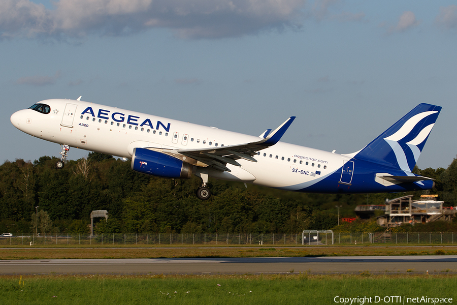 Aegean Airlines Airbus A320-232 (SX-DNC) | Photo 469958