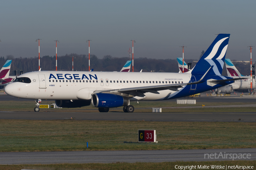 Aegean Airlines Airbus A320-232 (SX-DNC) | Photo 485102