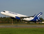 Aegean Airlines Airbus A320-232 (SX-DNC) at  Hamburg - Fuhlsbuettel (Helmut Schmidt), Germany