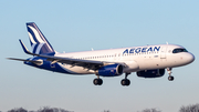 Aegean Airlines Airbus A320-232 (SX-DNC) at  Hamburg - Fuhlsbuettel (Helmut Schmidt), Germany