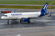Aegean Airlines Airbus A320-232 (SX-DNC) at  Hamburg - Fuhlsbuettel (Helmut Schmidt), Germany