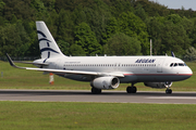 Aegean Airlines Airbus A320-232 (SX-DNC) at  Luxembourg - Findel, Luxembourg
