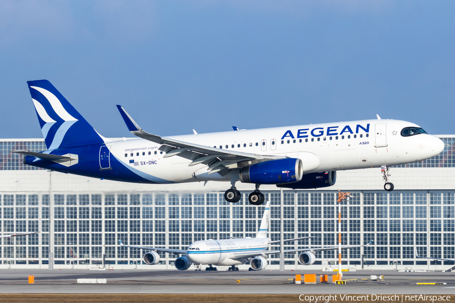 Aegean Airlines Airbus A320-232 (SX-DNC) | Photo 669329