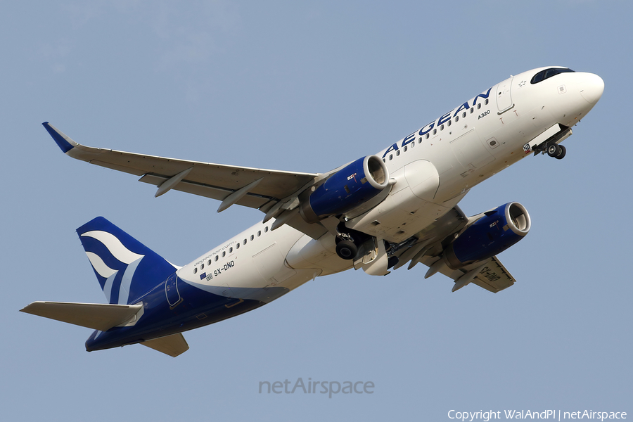 Aegean Airlines Airbus A320-232 (SX-DND) | Photo 522382