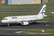 Aegean Airlines Airbus A320-232 (SX-DND) at  Brussels - International, Belgium