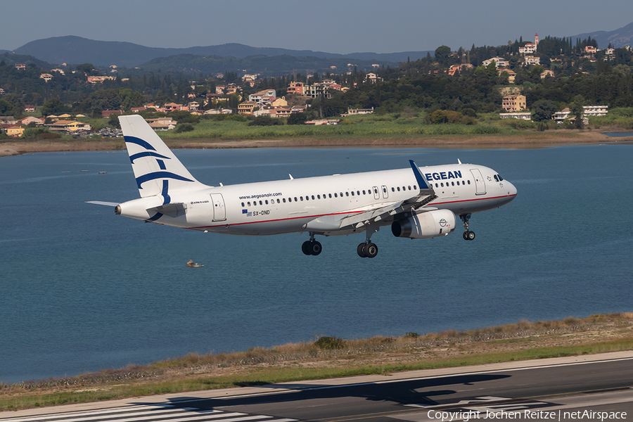 Aegean Airlines Airbus A320-232 (SX-DND) | Photo 427249