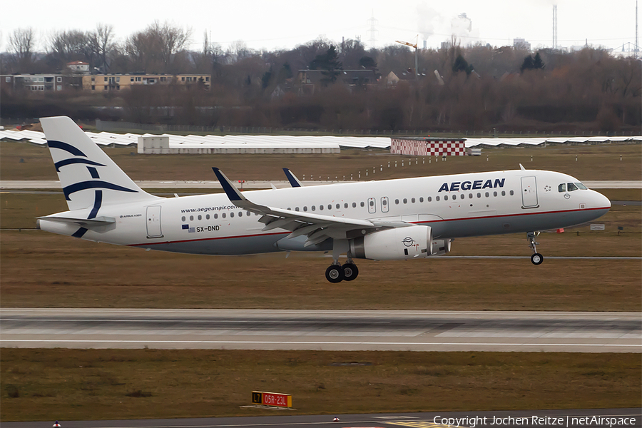 Aegean Airlines Airbus A320-232 (SX-DND) | Photo 102188