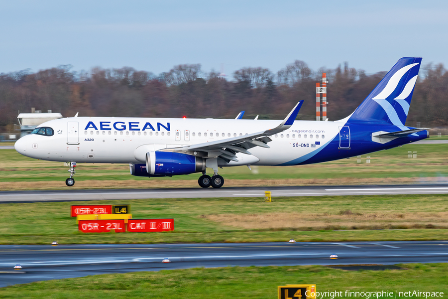 Aegean Airlines Airbus A320-232 (SX-DND) | Photo 483482