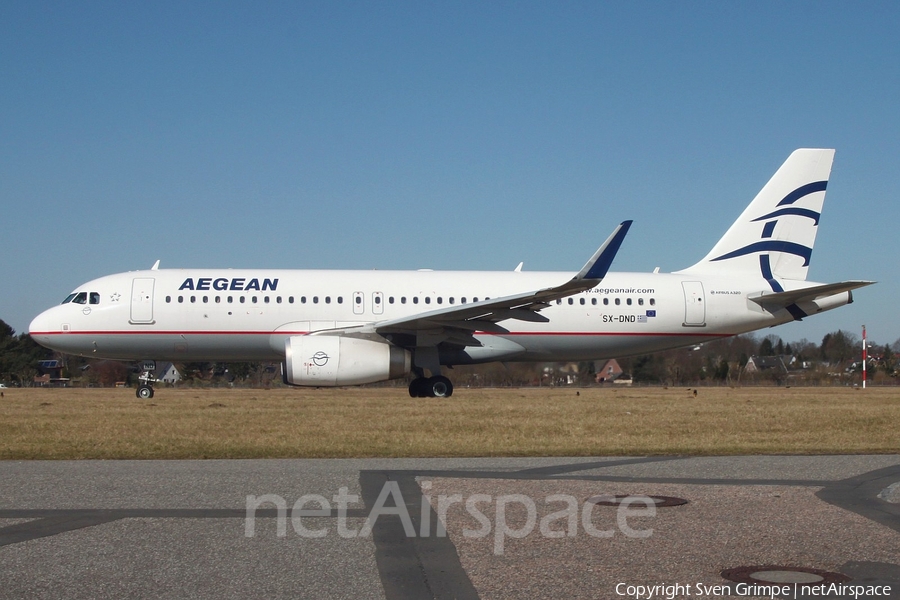 Aegean Airlines Airbus A320-232 (SX-DND) | Photo 235996