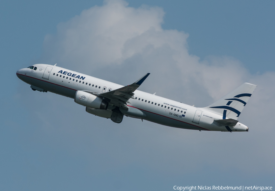 Aegean Airlines Airbus A320-232 (SX-DND) | Photo 242622