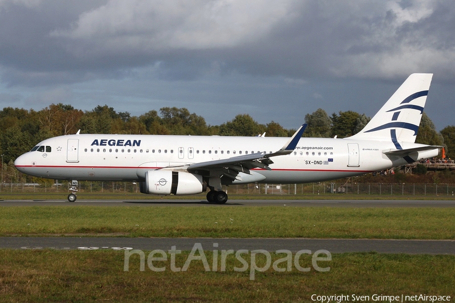 Aegean Airlines Airbus A320-232 (SX-DND) | Photo 267885