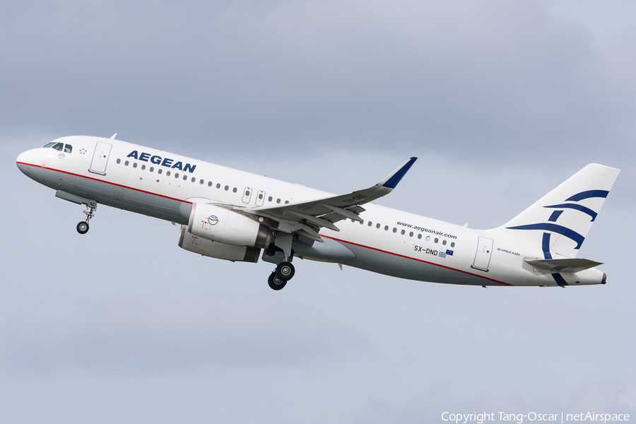 Aegean Airlines Airbus A320-232 (SX-DND) | Photo 469239