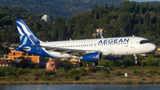 Aegean Airlines Airbus A320-232 (SX-DNE) at  Corfu - International, Greece