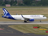 Aegean Airlines Airbus A320-232 (SX-DNE) at  Dusseldorf - International, Germany