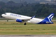 Aegean Airlines Airbus A320-232 (SX-DNE) at  Dusseldorf - International, Germany