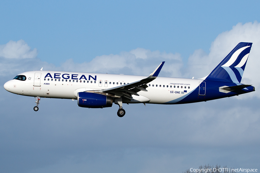 Aegean Airlines Airbus A320-232 (SX-DNE) | Photo 481339