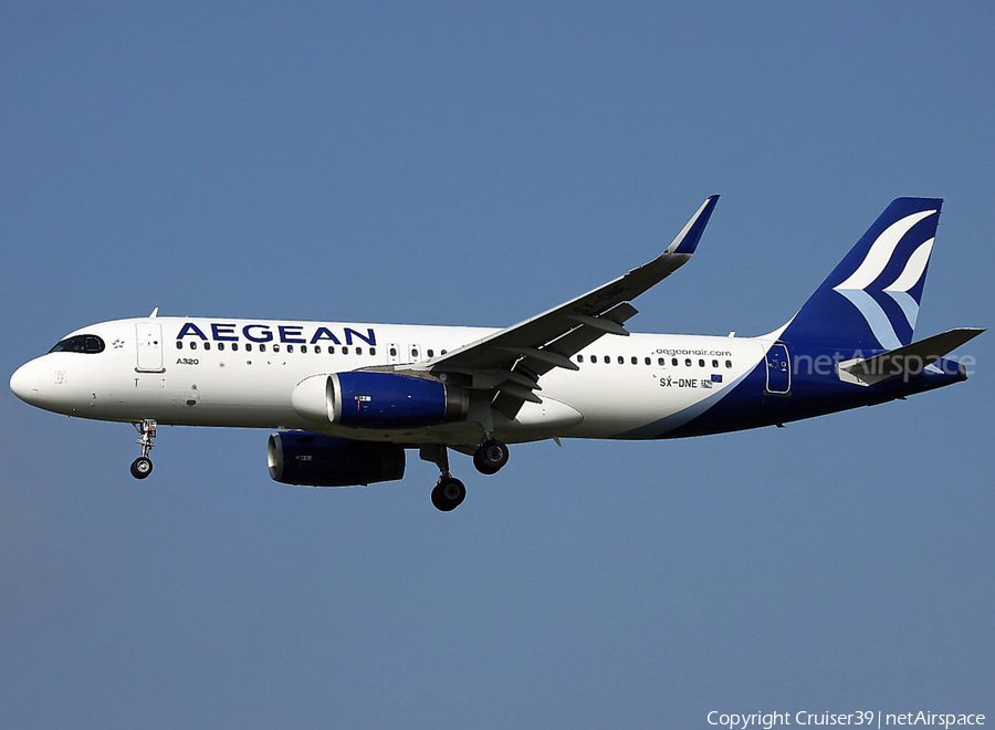 Aegean Airlines Airbus A320-232 (SX-DNE) | Photo 481480