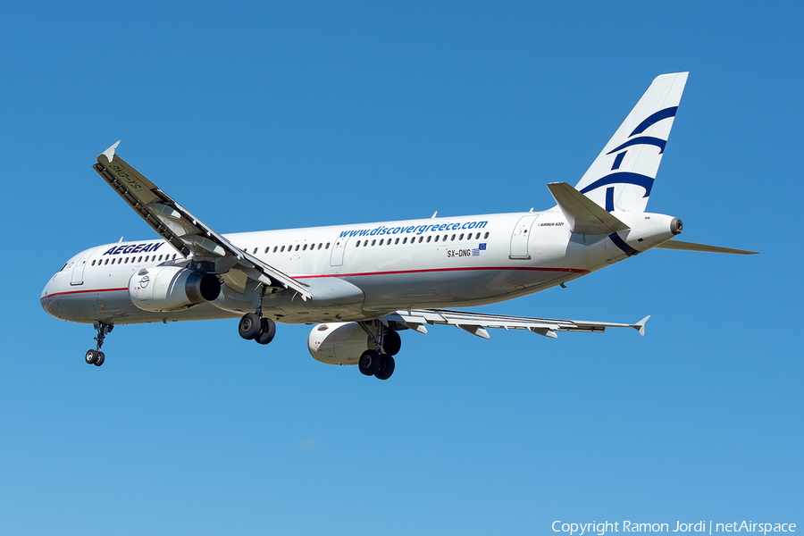 Aegean Airlines Airbus A321-231 (SX-DNG) | Photo 317818