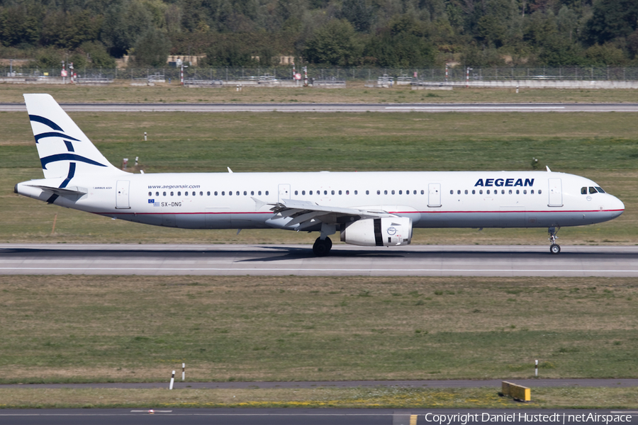 Aegean Airlines Airbus A321-231 (SX-DNG) | Photo 533215