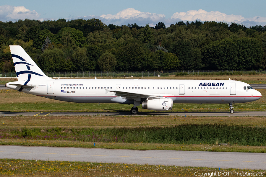 Aegean Airlines Airbus A321-231 (SX-DNG) | Photo 397486