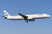 Aegean Airlines Airbus A321-231 (SX-DNH) at  Amsterdam - Schiphol, Netherlands