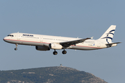 Aegean Airlines Airbus A321-231 (SX-DNH) at  Athens - International, Greece