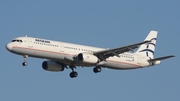 Aegean Airlines Airbus A321-231 (SX-DNH) at  Berlin Brandenburg, Germany