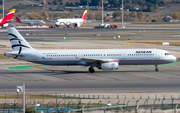 Aegean Airlines Airbus A321-231 (SX-DNH) at  Madrid - Barajas, Spain