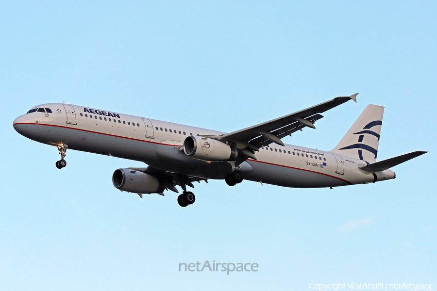 Aegean Airlines Airbus A321-231 (SX-DNH) | Photo 475883