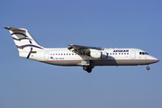 Aegean Airlines BAe Systems BAe-146-RJ100 (SX-DVA) at  Athens - Ellinikon (closed), Greece