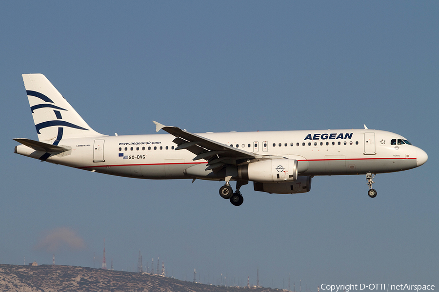 Aegean Airlines Airbus A320-232 (SX-DVG) | Photo 140796