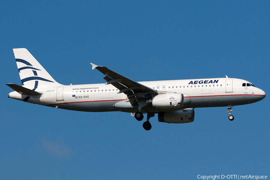 Aegean Airlines Airbus A320-232 (SX-DVG) | Photo 211080