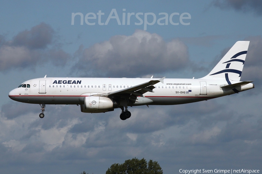 Aegean Airlines Airbus A320-232 (SX-DVG) | Photo 54529