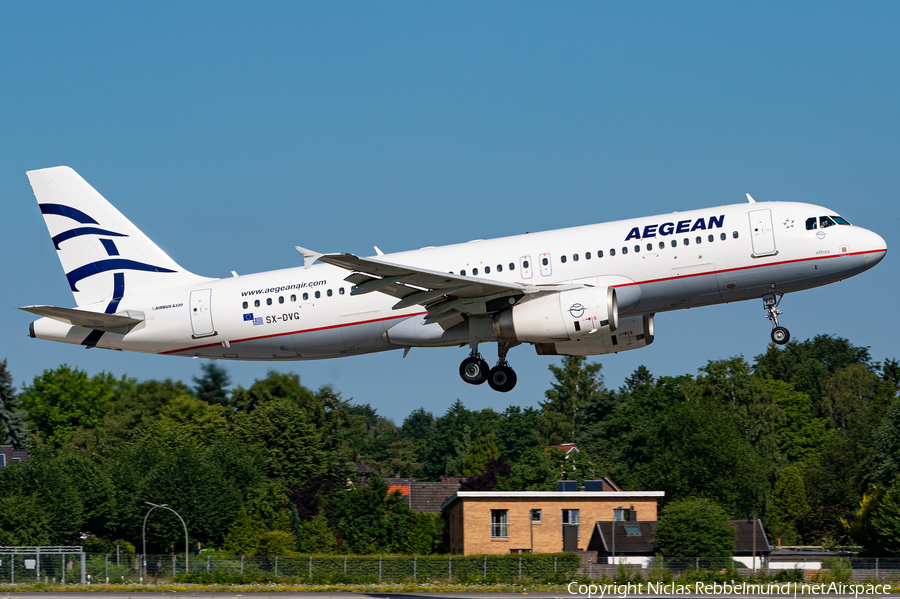 Aegean Airlines Airbus A320-232 (SX-DVG) | Photo 458774