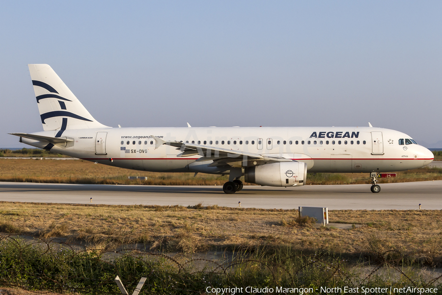 Aegean Airlines Airbus A320-232 (SX-DVG) | Photo 97404