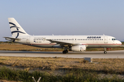 Aegean Airlines Airbus A320-232 (SX-DVG) at  Rhodes, Greece