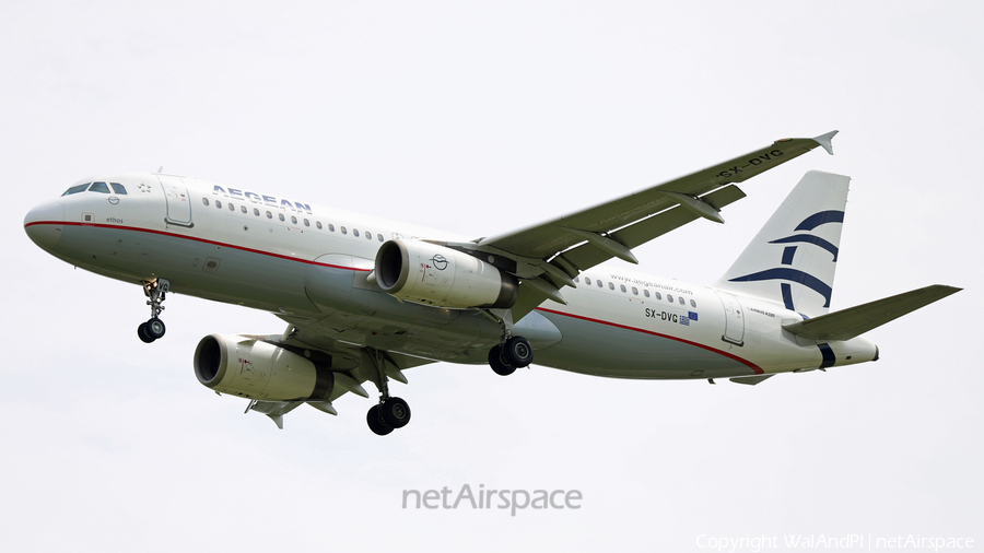 Aegean Airlines Airbus A320-232 (SX-DVG) | Photo 454544