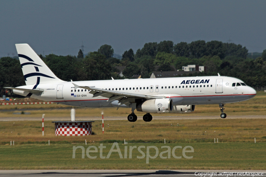 Aegean Airlines Airbus A320-232 (SX-DVH) | Photo 341217